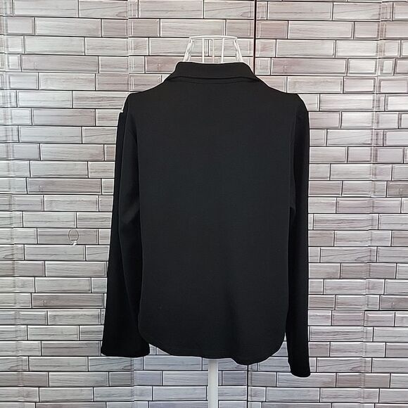 Ravel black and white full zip jacket Size M - Picture 7 of 11